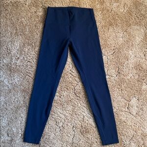 Lululemon Fast & Free Navy Leggings